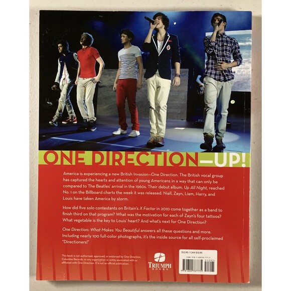 One Direction: What Makes You Beautiful (2012, Book) • NEW • Harry Styles - Picture 2 of 3